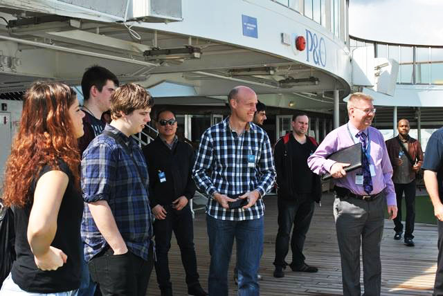 HTN Apprentices onboard the Pearl